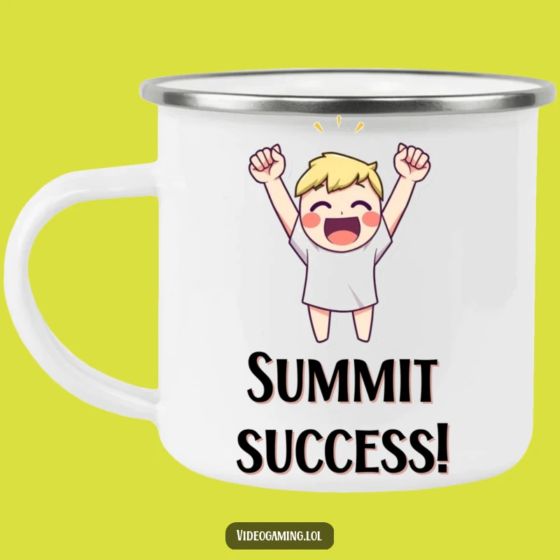Funny Victory Celebration Camping Mug - Toast to Your Wins!