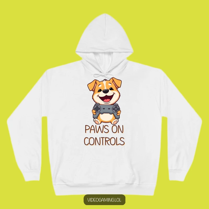 Funny Dog Hoodie: Cozy Gamer Pup, Ultimate Playful Funny Gift