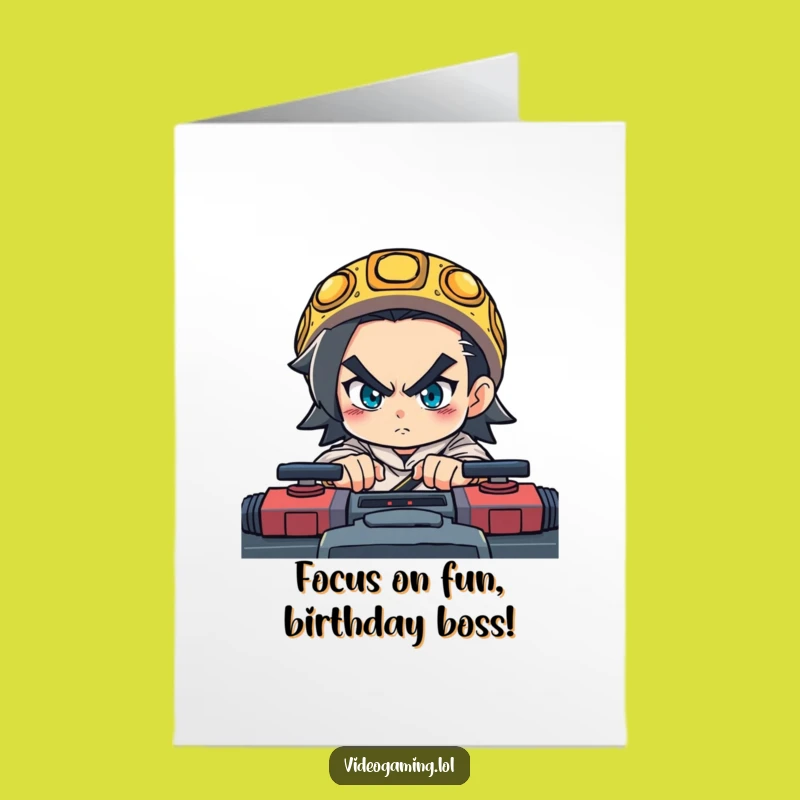 Free Printable Funny Birthday Card: Intense Gamer for Focused Celebration Downloads