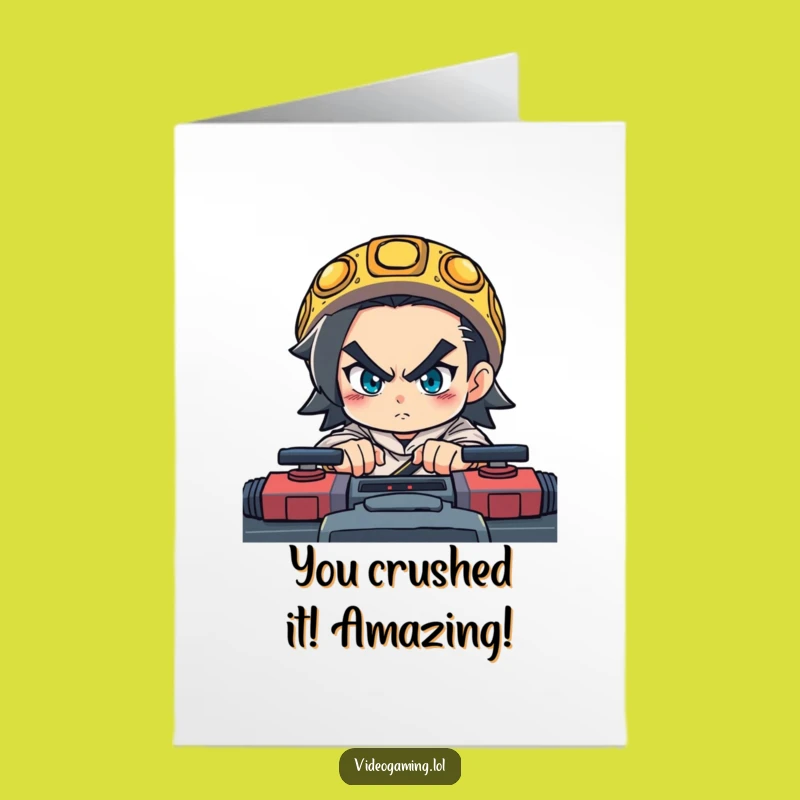Free Printable Congrats Card: Intense Gamer for Epic Win Downloads
