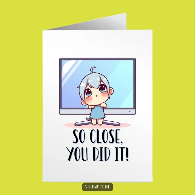 Free Printable Congrats Card: Deep Dive Monitor Obsession Downloadable!