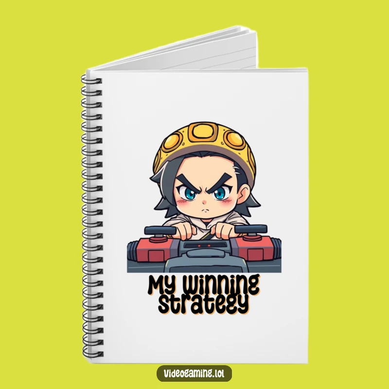 Funny Gamer Notebook - Journal for Determined Players of Fast-Paced Games