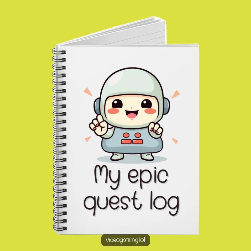 Funny Gamer Notebook: Rapid Button Presses for Your Ideas!