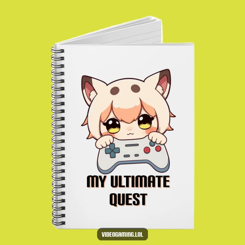 Funny Gamer Notebook - Journal for Curious Players Obsessed with Controllers