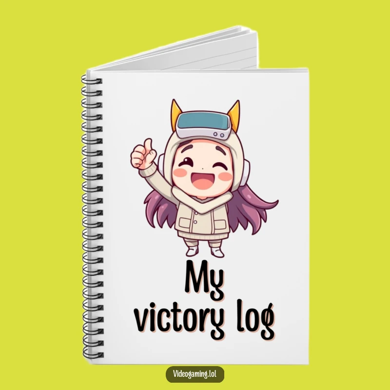 Funny Victory Notebook: Happy Fist Pump Journal, Perfect Gamer Gift!