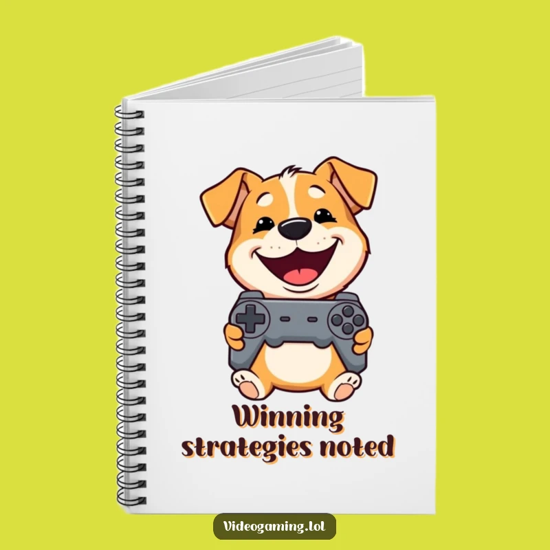 Funny Dog Notebook: Jot Down Game Plans, Perfect Pet Funny Gift