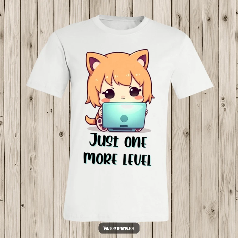 Funny t-shirt featuring a curious character intensely staring at a vibrant glowing screen, a humorous representation of screen time for tech lovers.